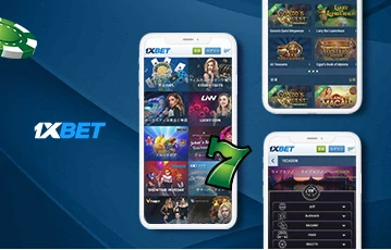 1XBET mobile casino play