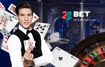 22BET live dealer casino