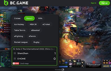 BC.Game esports betting