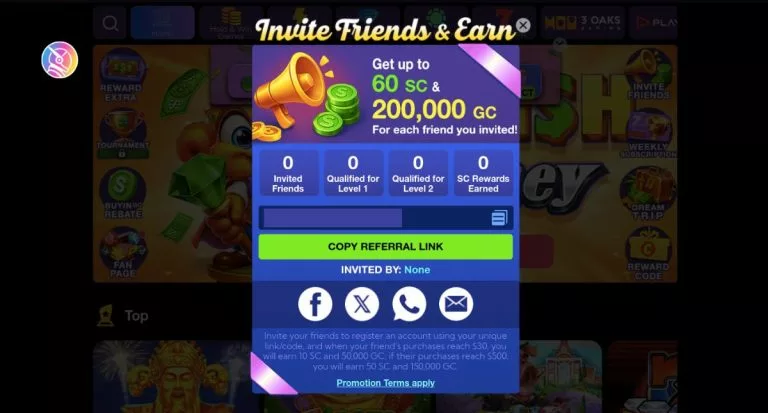 lavish luck refer a friend system