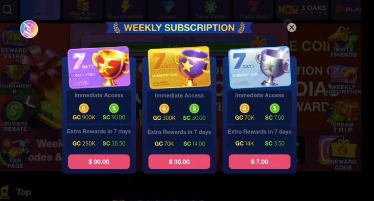 lavish luck weekly subscription