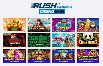 Enjoy Rush Games casino games