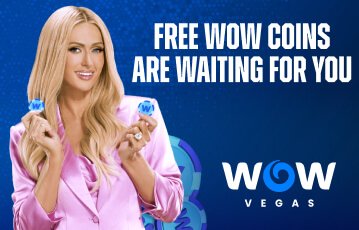 Free coins at WOW Vegas social casino