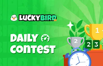 LuckyBird daily contests