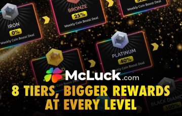 Claim awesome rewards on McLuck