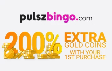 Enjoy extra first purchase bonuses at Pulsz Bingo