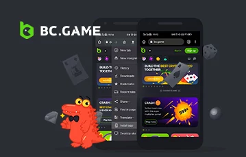 Play hash games on your phone at BC.Game