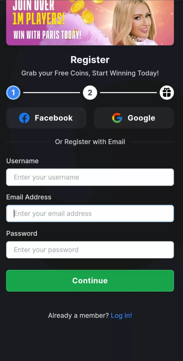 WOW Vegas Operator Review Registration