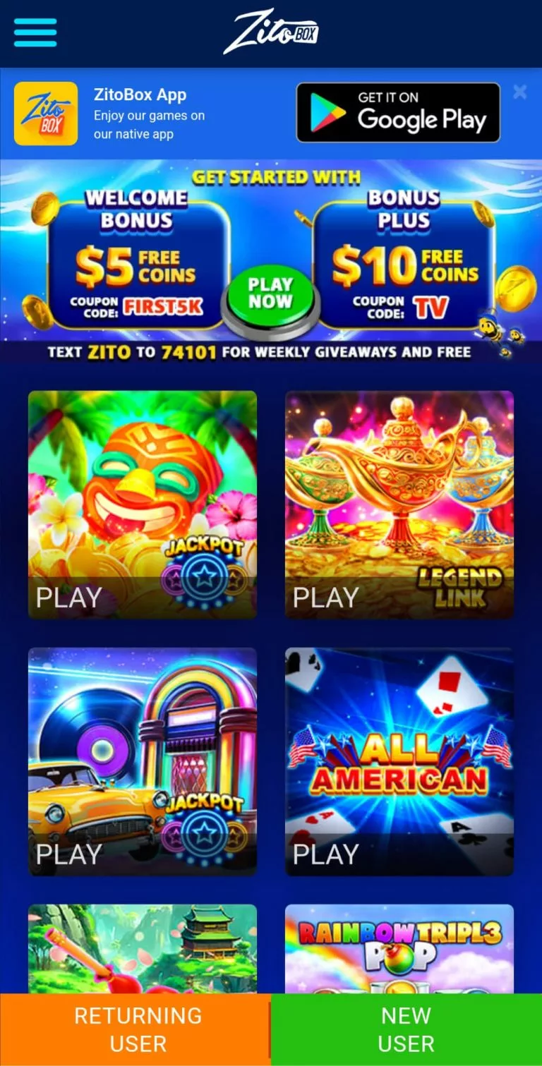 Zitobox Main Lobby