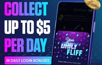 Collect more with daily rewards on Fliff