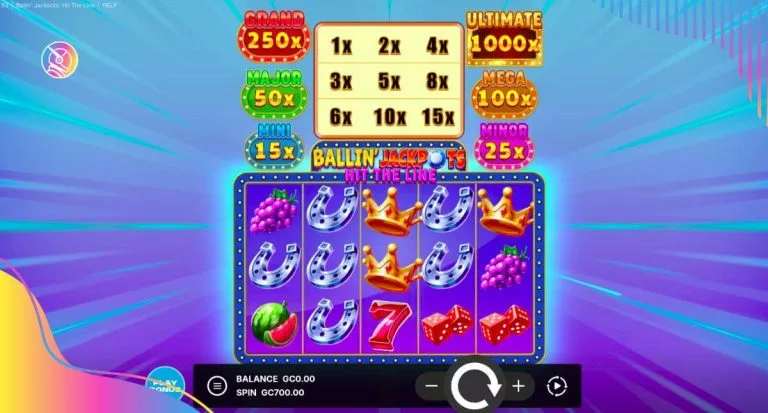 McLuck Jackpot Slots - Ballin Jackpots - Hit the Line