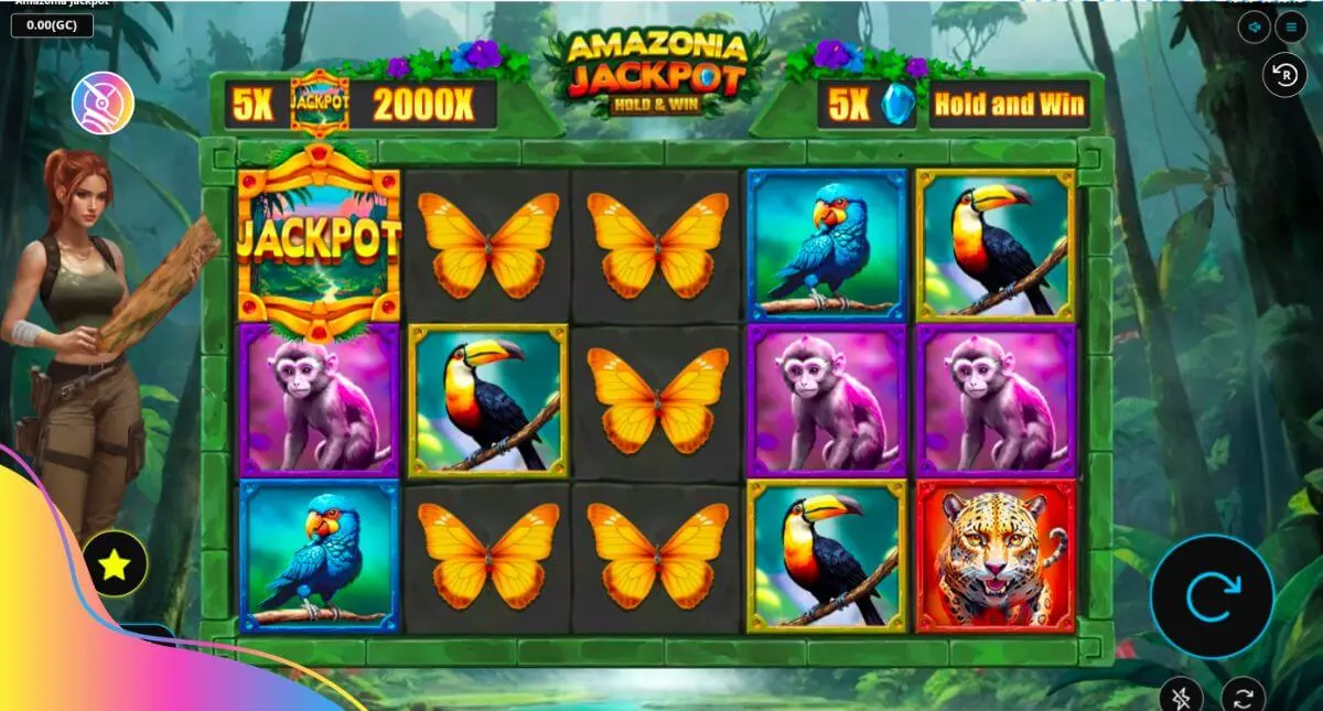 McLuck Jackpot Slots - Amazonia Jackpot Hold and Win