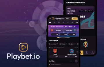 Playbet.io sport mobile