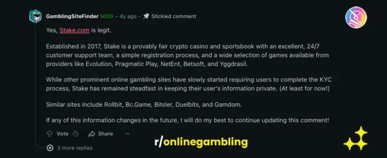 is Stake.com legit?