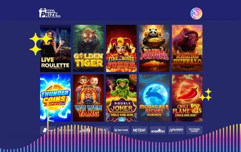 New Social Casino RealPrize deals
