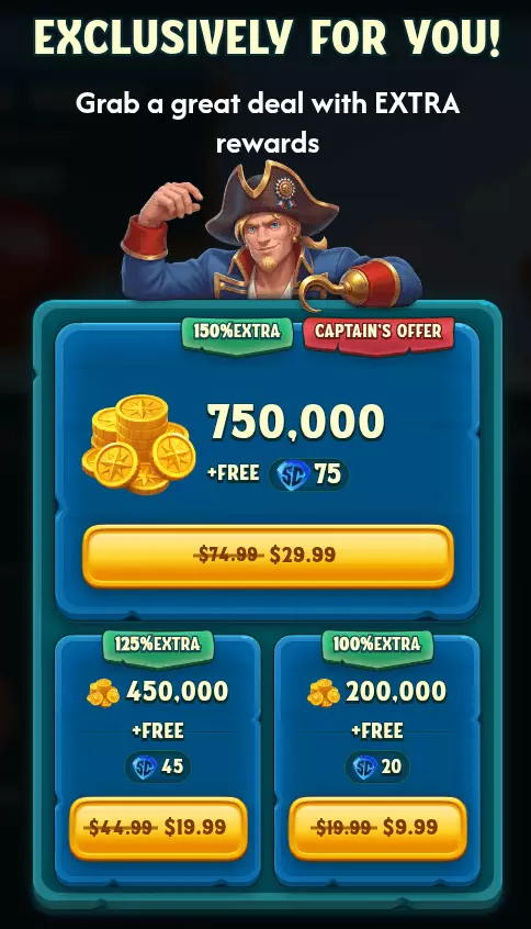 bigpirate casino first purcahse bonus