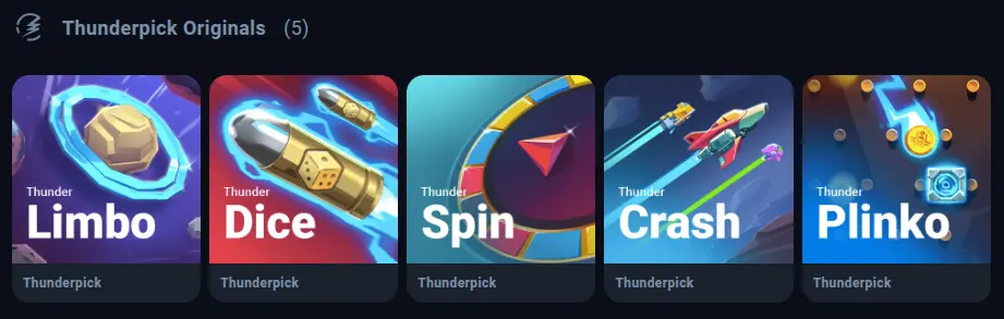 thunderpick originals