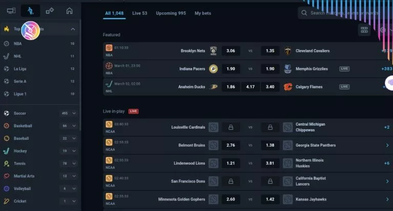thunderpick sports betting
