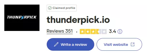 thunderpick trustpilot