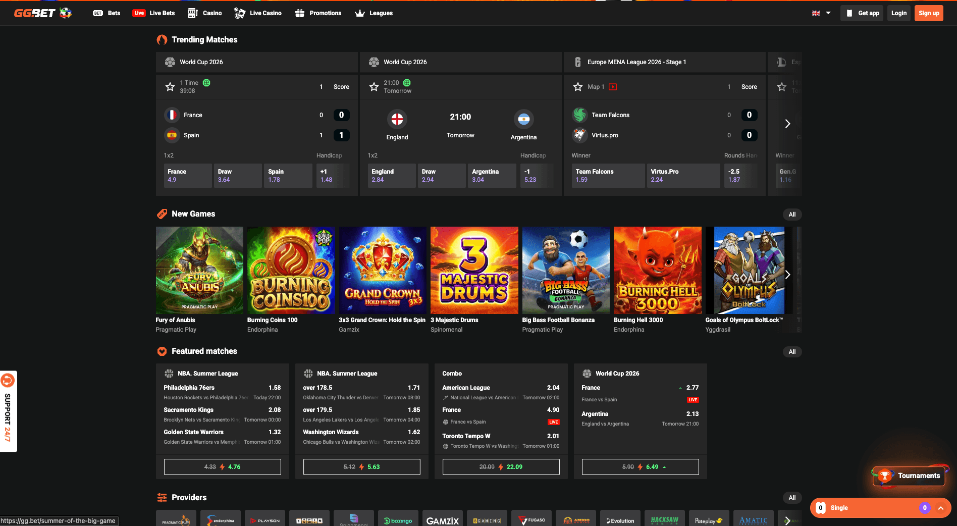 gg.bet esports betting