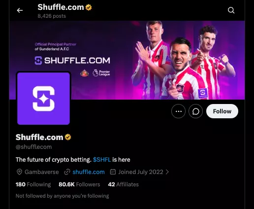 Twitter / X.com Shuffle.com
