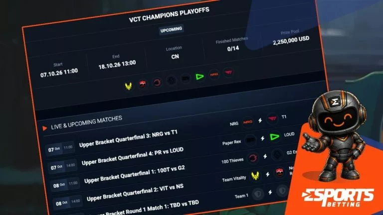 valorant betting VCT champions