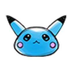 Blue Pikachu