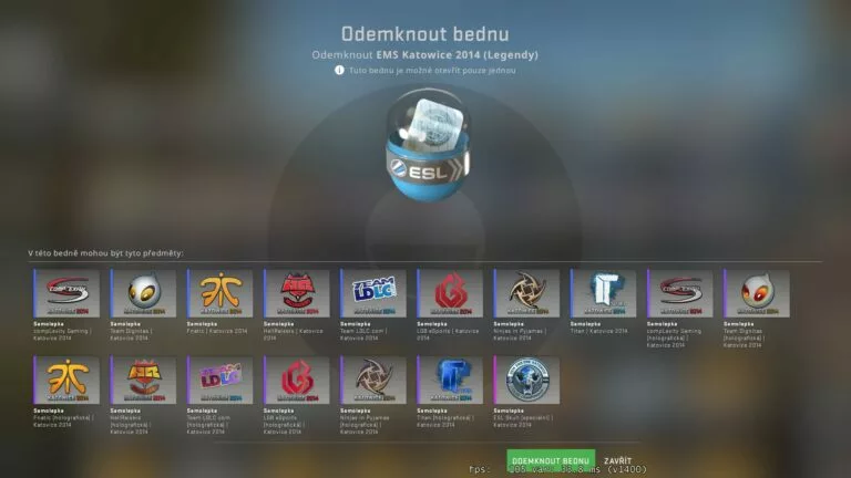 Katowice 2014 stickers