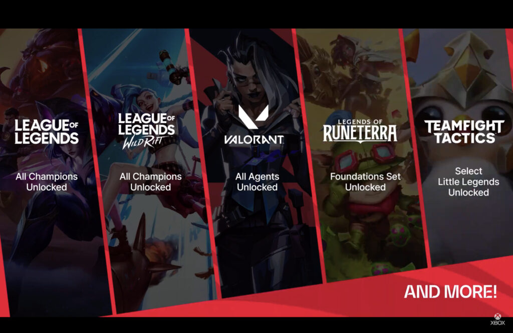 Deal of the year? Unlock all LoL champions with the upcoming Xbox Game Pass