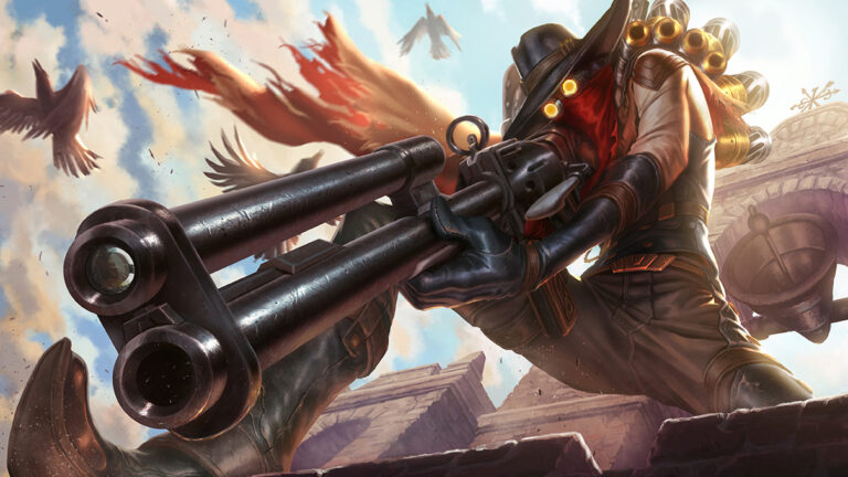 Jhin's W sure has a wonky target indicator, as a Reddit LoL clip shows
