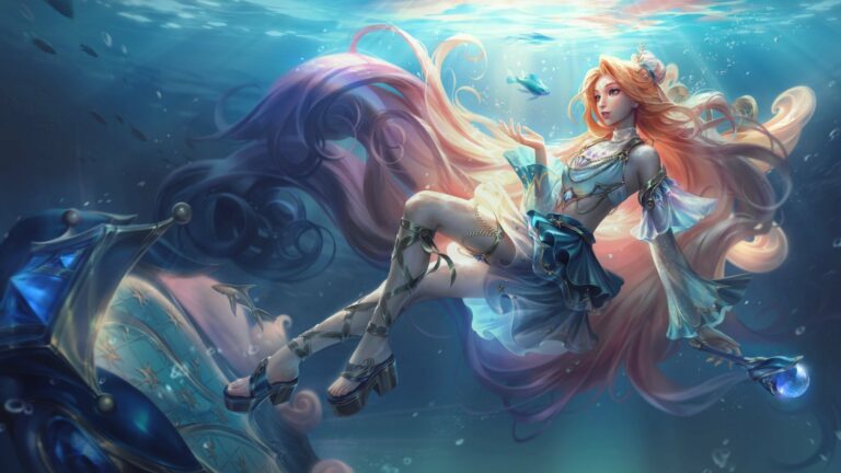 Ocean Song Seraphine will receive the Prestige Edition treatment in the 2022 skin line.