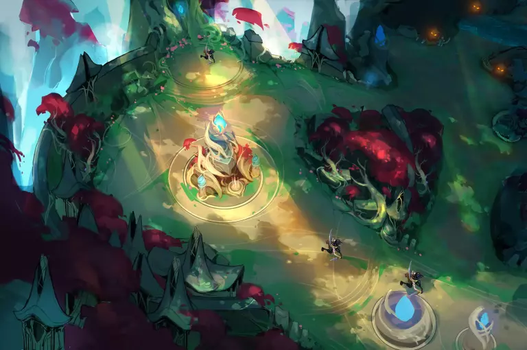 League of Legends Star Guardian Invasion map