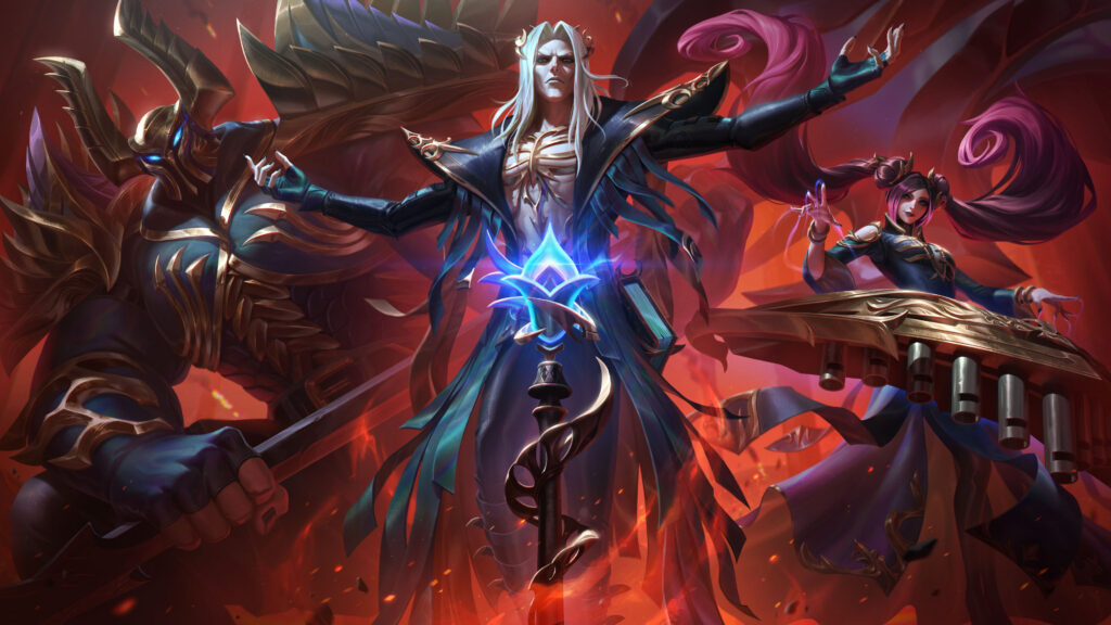 Looking for League of Legends backgrounds? We might have some recommendations. This, for instance, is from Artstation.