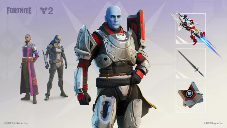 Fortnite Destiny 2 skins