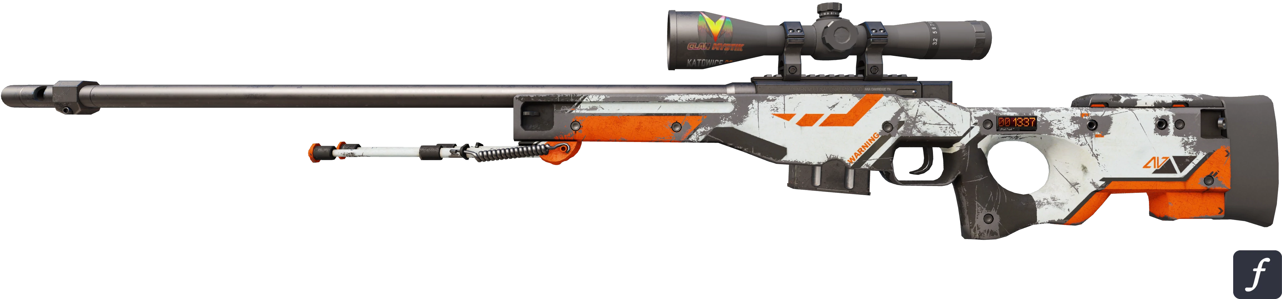 CS2 AWP Blackiimov playside
