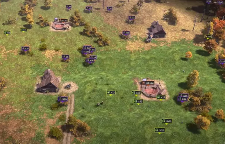 In Farthest Frontier, your villagers can work far from home. But they will need a temporary shelter.
