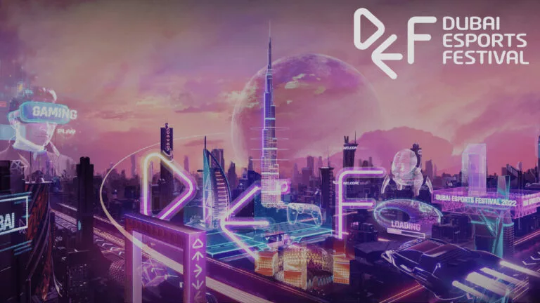 Dubai Esports Festival promo image where the PGC will take place