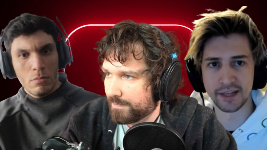 Trainwreckstv and xQc clash with Destiny over Mizkif evidence