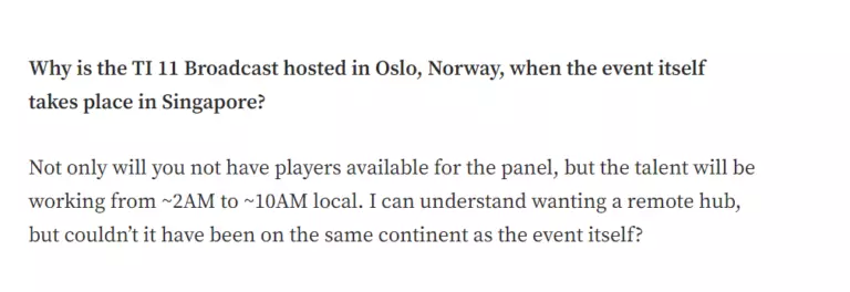 The International 2022 Broadcast