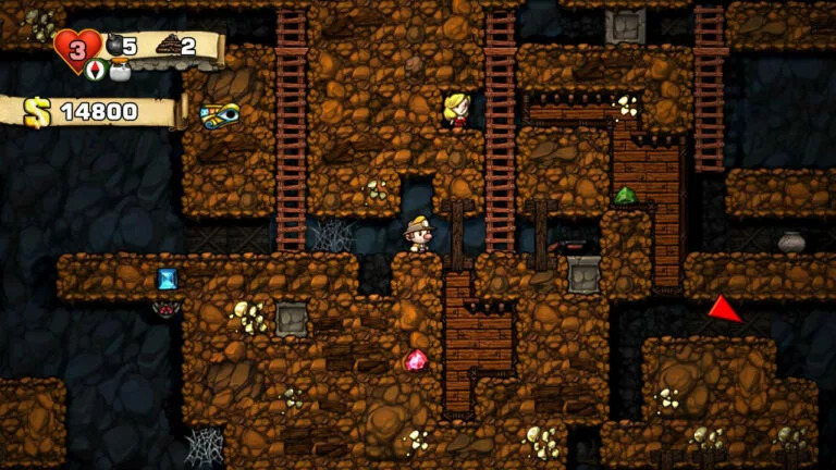 best browser games: spelunky