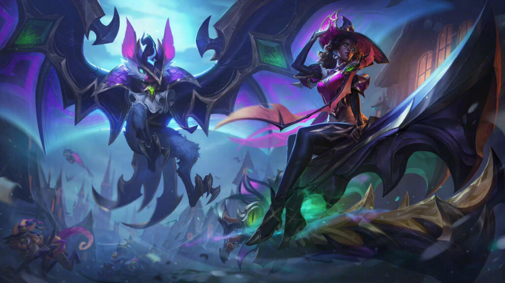 Gear up for Halloween with the new Bewitching skins for LoL