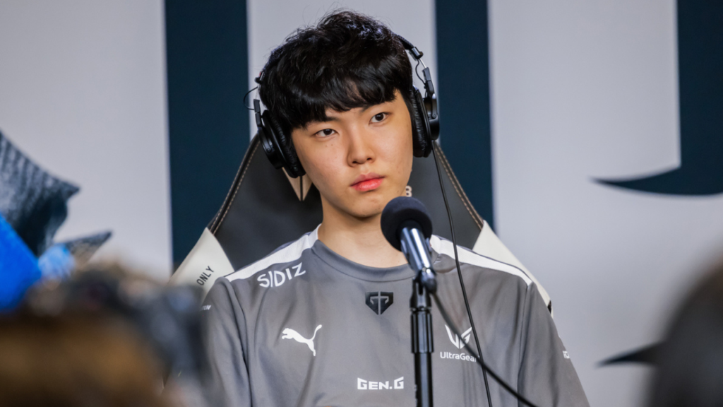 Gen.G Chovy after Worlds 2022 semis exit: “I left too much to be desired”