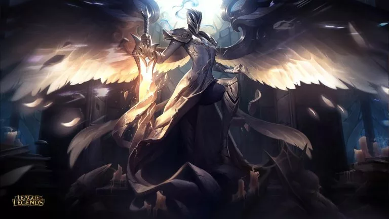Silver Kayle rare League of Legends skin