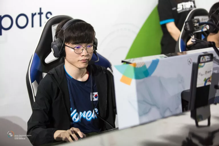 Faker at Asian Games 2018