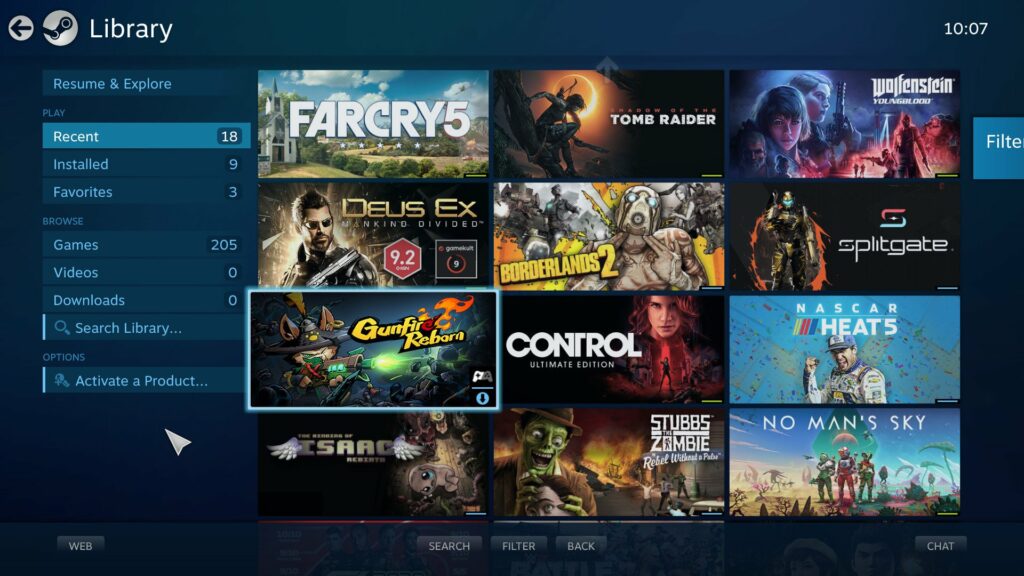 How to update Big Picture mode in SteamDeck