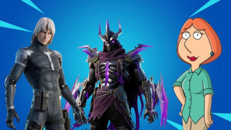 fortnite skins raiden shredder lois