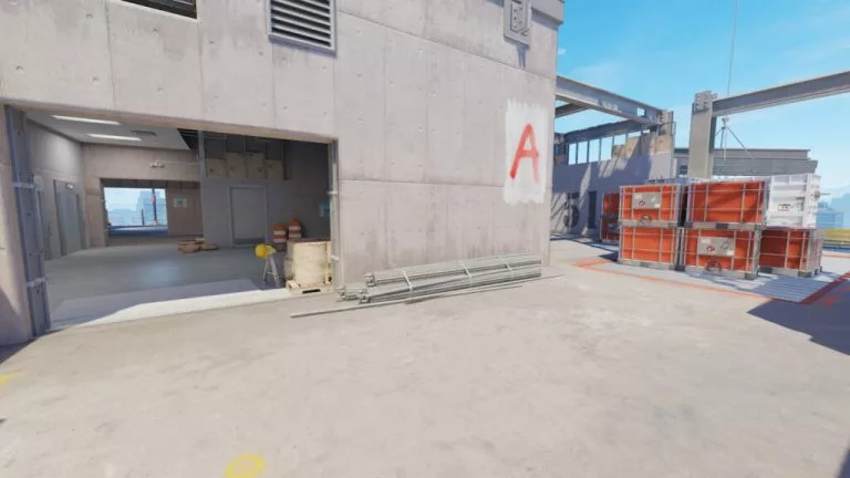 CS2 map Vertigo A site