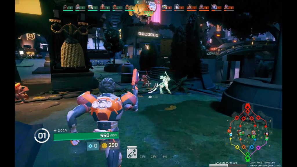Deadlock gameplay characters
