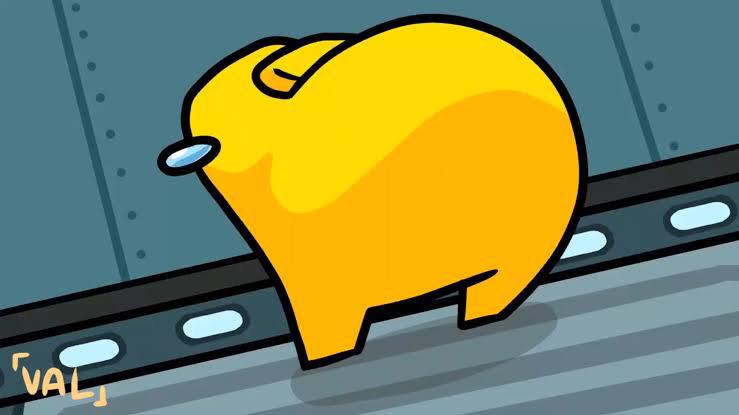 Twerking crewmate Among Us Twitch emote