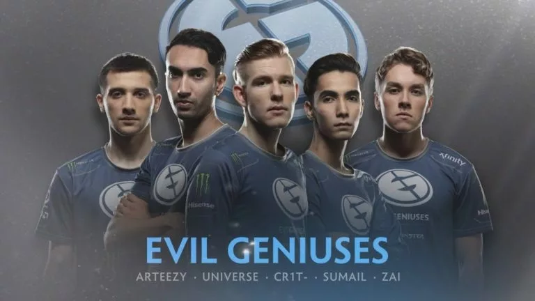 Arteezy Universe Cr1T SumaiL Zai Evil Geniuses TI7